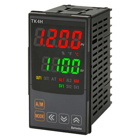 TK4H-24SR Control de temperatura DIN48WX96H 100-240VCA SSR+Relay 1AL