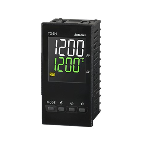 TX4H-A4C Control de temperatura LCD DIN48WX96H 100-240VCA 4-20mA/SSR 2AL
