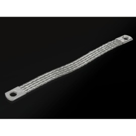SZ Cinta plana trenzada de cobre estañado para puesta a tierra L200mm 16mm2
