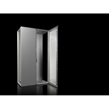 VX Armario de chapa de acero 2200Hx1200Wx600Dmm 2 Puertas IP55 NEMA 12 RAL7035