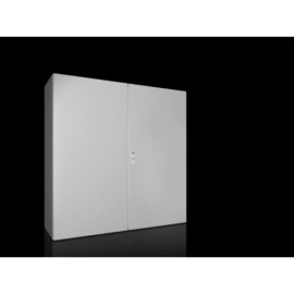 AX Puerta individual derecha de chapa de acero 1000Hx500Wmm RAL7035