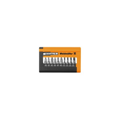 BIT-BOX 11 Set puntas E6.3 para destornillador 10 pzs
