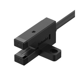 BS5-T1M Fotomicro sensor herradura diseño T tipo Barrera 5mm 5-24VCD NPN 1M.