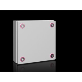 KX Caja de bornes de chapa de acero 200Hx200Wx80Dmm IP66 RAL7035 Sin placa.Mont