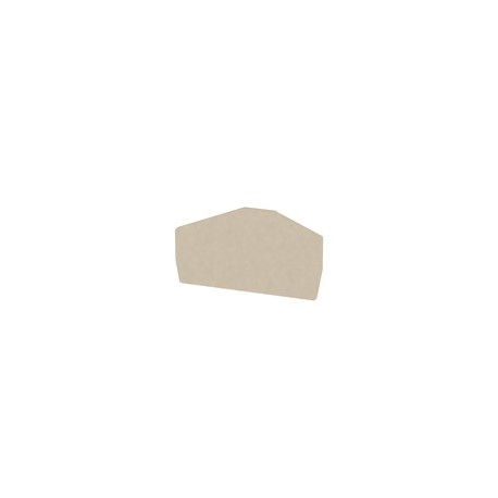 ZAP ZDU6-2 SW TAPA FINAL PARA CLEMA ZDU 6-2/2AN(3AN)-ZSI 6-2 COLOR BEIGE
