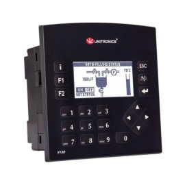 Vision130™PLC+HMI 12 Digital, 2 D/A, 2 TC/PT100 Inputs  12pnp Output