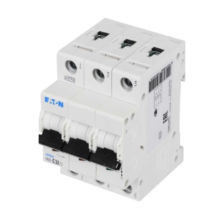FAZ6-C32/3 Interruptor termomagnético miniatura MCB 3P 32A 10kA Curva C