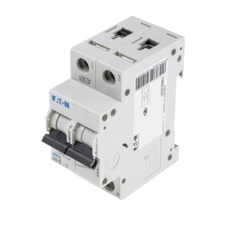 FAZ6-C20/2 Interruptor termomagnético miniatura MCB 2P 20A 10kA Curva C