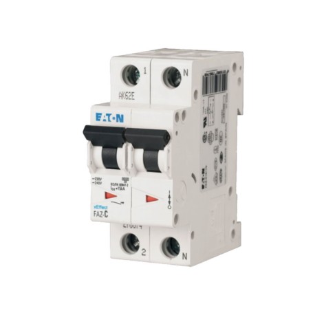 FAZ6-C8/2 Interruptor termomagnético miniatura MCB 2P 8A 10kA Curva C