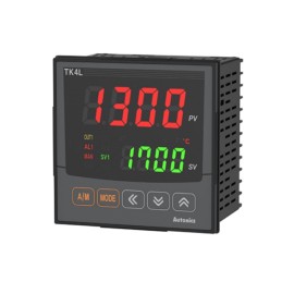 TK4L-R4CC Control de temp DIN96WX96H 100-240VCA 0/4-20mA/SSR 2AL+TransmisiónV