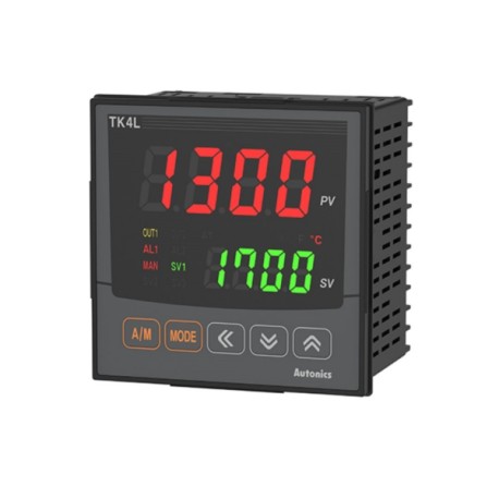 TK4L-R4CC Control de temp DIN96WX96H 100-240VCA 0/4-20mA/SSR 2AL+TransmisiónV