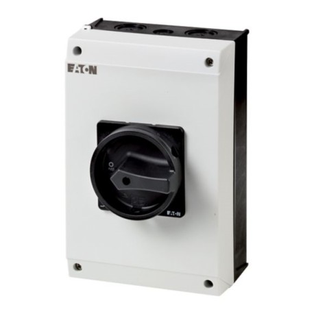 T5-3-8342/I5/SVB-SW Interruptor CAM principal Maneta roja 6P 100A con caja IP65.