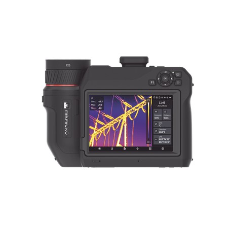 Cámara Térmográfica Portátil Dual Lente 25mm WiFi IP54 Ranura MicroSD 128 Gb GPS