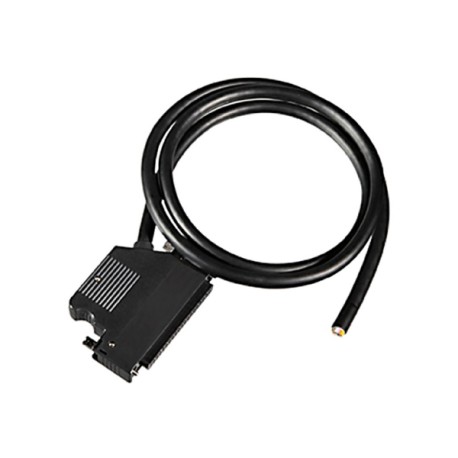 CO20-HP010-L Cable conector tipo abierto, 20 pines, conector Hirose, cable de 1m