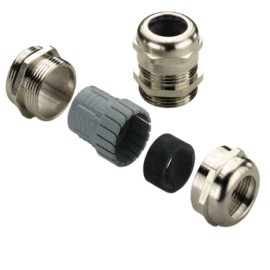 VG 48-MS68 Conector glandula de latón niquelado PG48 34-44mm IP68