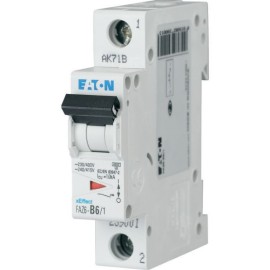 FAZ6-C2/1 Interruptor termomagnético miniatura MCB 1P 2A 10kA Curva C
