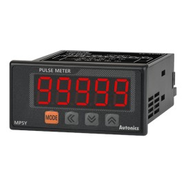 MP5Y-24 Medidor de pulsos LED 5dig 72WX36Hmm 24VCD Indicador+ Trans 4-20mA