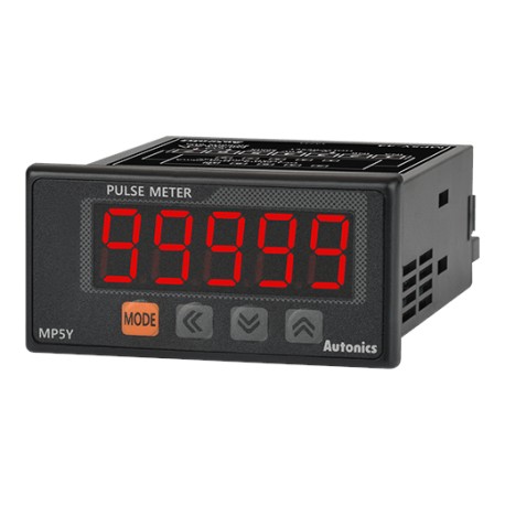 MP5Y-24 Medidor de pulsos LED 5dig 72WX36Hmm 24VCD Indicador+ Trans 4-20mA
