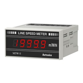 M5W-S-1 Medidor digital de velocidad para panel 72WX72Hmm 100/220VCA Indicador