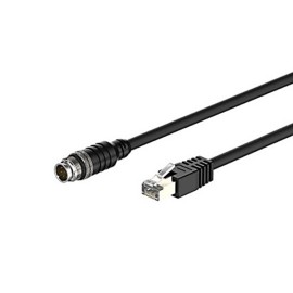 C1M8-5PR Cable comunicación Conector macho M12 8Pines 5m a RJ45