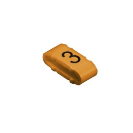 CLI M 2-4 OR/SW 3 MP Manguitos para soportes identificadores -3- Naranja 100Pz
