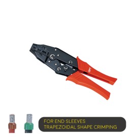 Herramienta de crimpado trapezoidal para ferrules 25-50mm2 3-0AWG