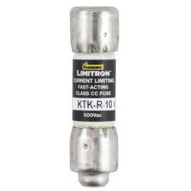 Limitron Fusible de acción rápida Clase CC 10x38mm 10A 600VCA 200kA