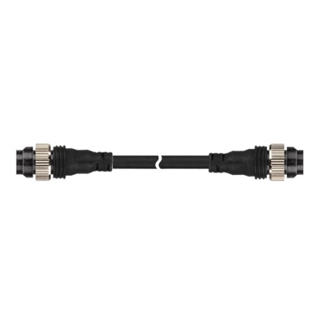 C1D4-2P Conector para sensores Macho/Macho M12 4 Pines DC 2m