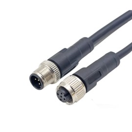C1D14M-1 Cable con conector macho recto /hembra recto M12 14Pines 1m