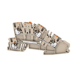 AITB 2.5 LDT-L Clema seccionable dos niveles 2.5mm² 21A 400V