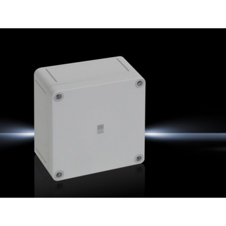 Caja de bornes de policarbonato 110Hx110Wx66Dmm IP66 RAL7035 6 piezas