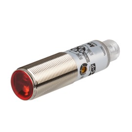 BRQM1M-DDTA-C-P Sensor fotoeléctrico latón M18 Dif-Reflectivo 1m 24VCD PNP C/Con