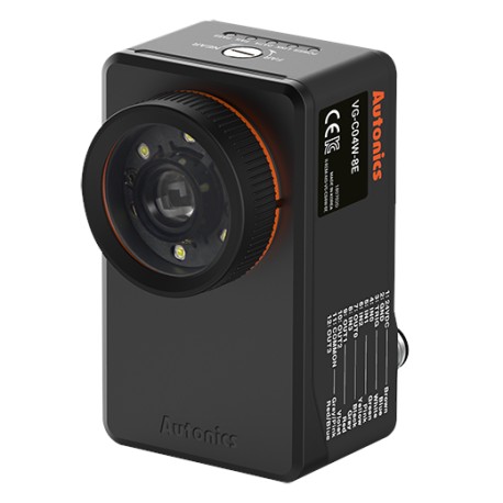 VG-C04W-8E Sensor inspección general Color CMOS Luz blanca 754×480 LFocal 8mm