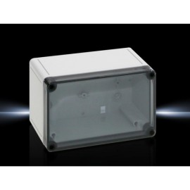 PK Caja de bornes de policarbonato 110Hx180Wx90Dmm IP66 2 piezas Tapa transparen