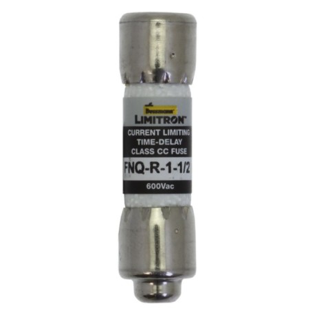 Limitron Fusible de accion retardada Clase CC 10x38mm 1.5A 600VCA 200kA
