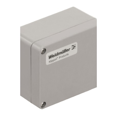 KLIPPON POK 081106 Caja de poliéster vacía 75Hx110Wx56Dmm Color gris IP66