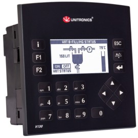 Vision™PLC+HMI Display monocromático 2.4″ 8DI(2AI) 4AI 6DO 2PWMO 24VCD