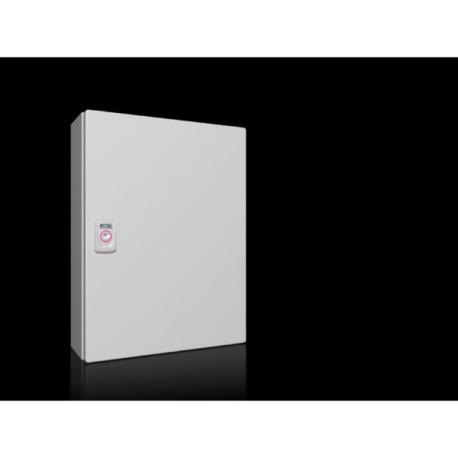 KX E-Box Caja pequeña de chapa de acero 400Hx300Wx120Dmm IP66 RAL7035