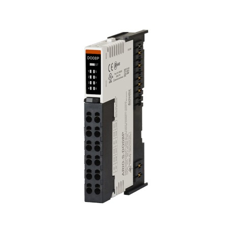 ARIO-S-DO08N MODULO I/O SALIDAS DIGITALES 8CANALES NPN 24VCD