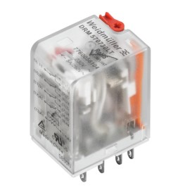 DRM270615LT Relevador 8 pines 115VAC 2CO 2NA2NC AgNi 10A 250V Con LED + TB