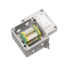 KLIPPON Caja Ex con bornes, aluminio 75Hx80Wx57Dmm IP68 Sinpintar 1 pieza