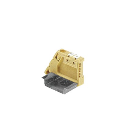 EW 35 Tope final para montarse en Riel DIN TS 35 Color beige