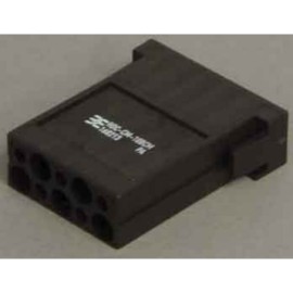 HDC-CM-10BCM Inserto hembra Negro Conexión crimpada 10P 250V
