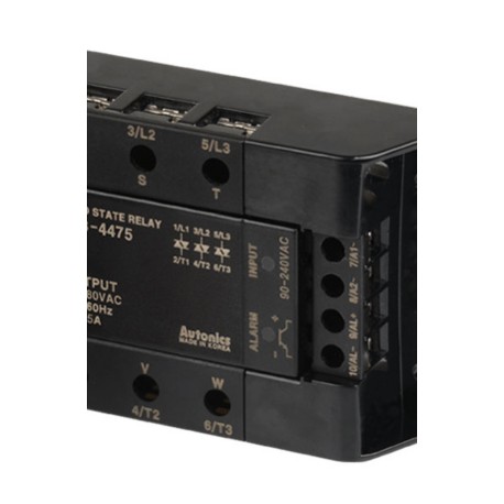 SR3-4475 SSR trifásico 75A Input 90-240VCA Output 48-480VCA