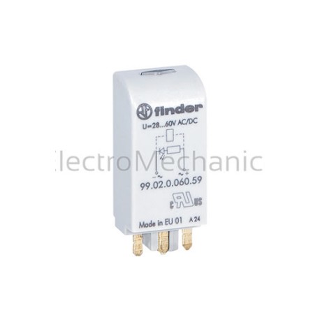 Módulo LED Indicador 110-240VAC/DC Para serie 90, 92, 94, 95, 96, 97