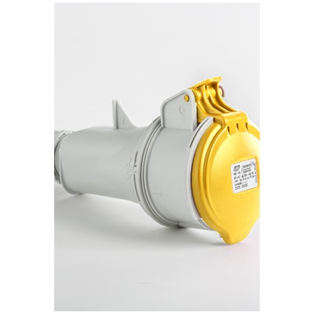 Base aérea 16A 3P+N+T 120VCA 4h Amarillo IP44